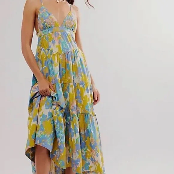 chinese dress ladies Free People Long Love Midi Dress – White Chocolate Couture main image 0